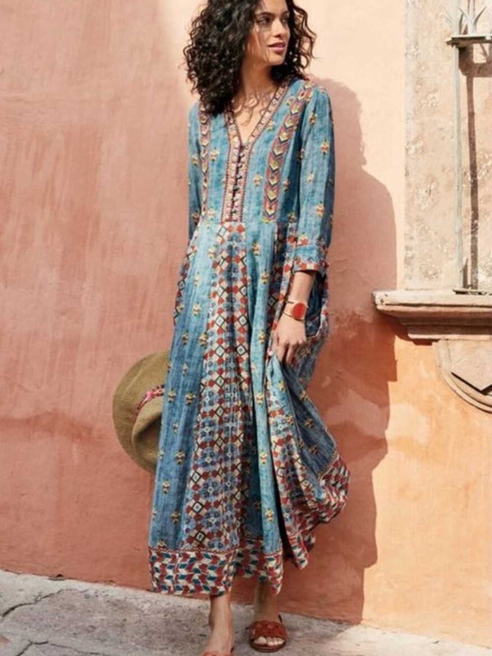 Soft Surroundings San Remo Maxi Dress